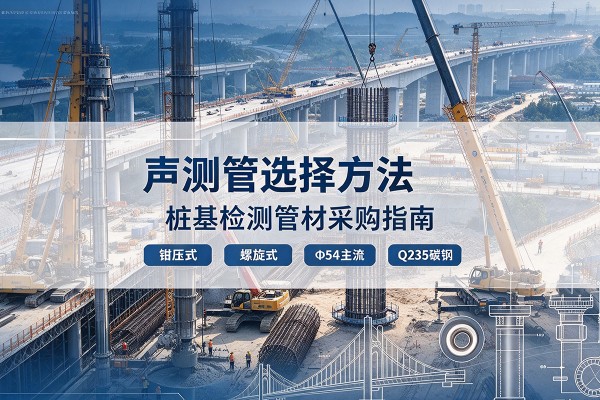 富宁声测管选型标准